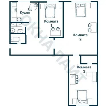 Планировка 3851