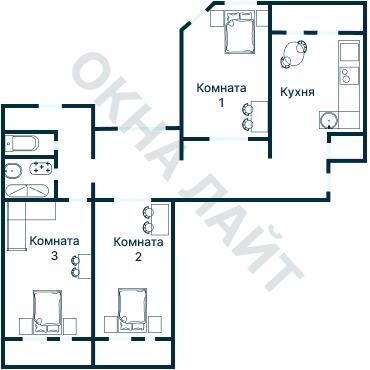 Планировка 3853