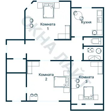 Планировка 3859