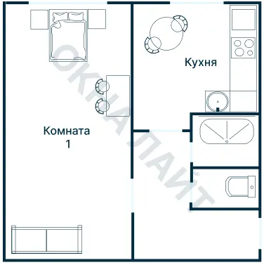 Планировка 3876