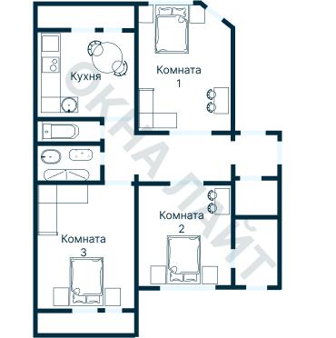 Планировка 3891