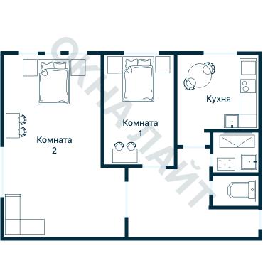 Планировка 3896