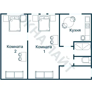 Планировка 3899