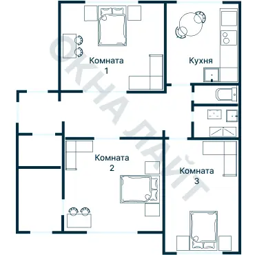 Планировка 3907
