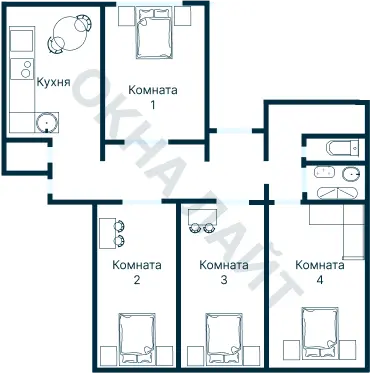 Планировка 3952