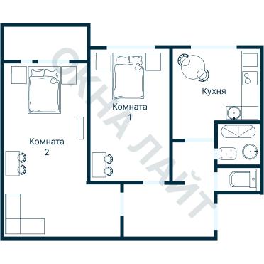 Планировка 3955