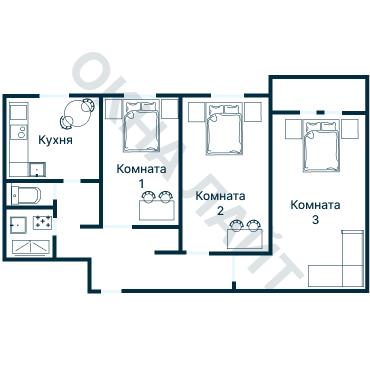 Планировка 3961