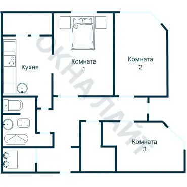 Планировка 3791