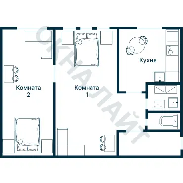 Планировка 3820