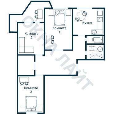 Планировка 3984