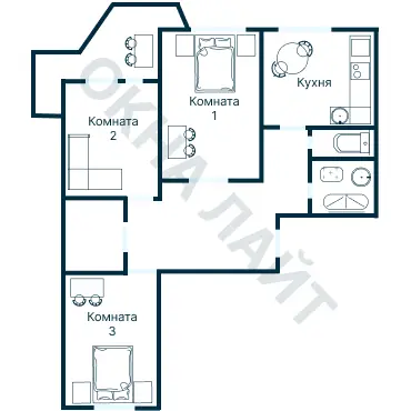 Планировка 3984