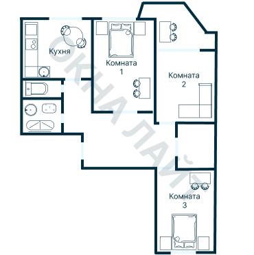 Планировка 3986