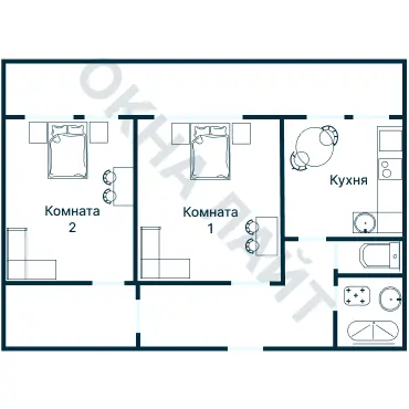 Планировка 4045