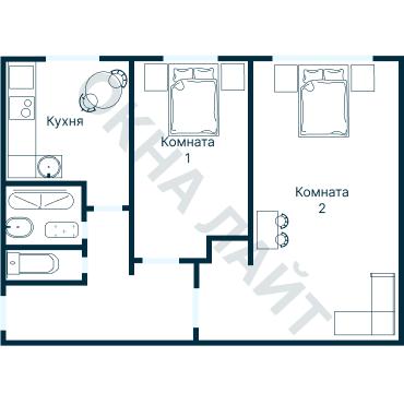 Планировка 4074