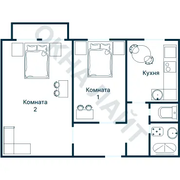 Планировка 1564