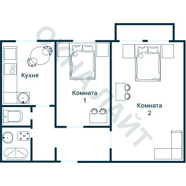 Планировка 1566