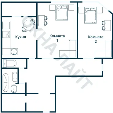 Планировка 1595