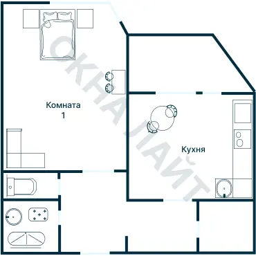 Планировка 4107
