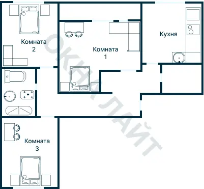 Планировка 4125