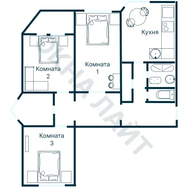 Планировка 4132