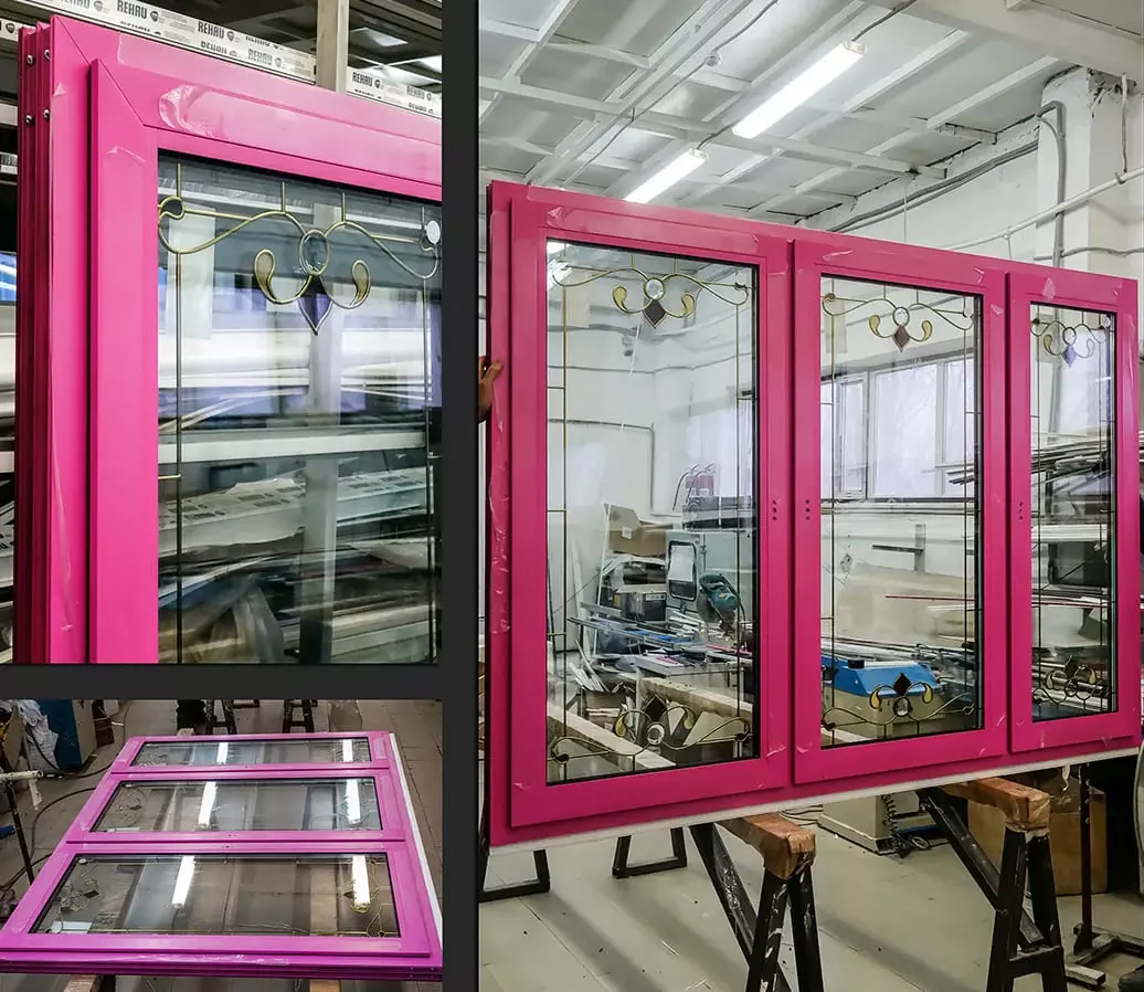 Ламинированные окон