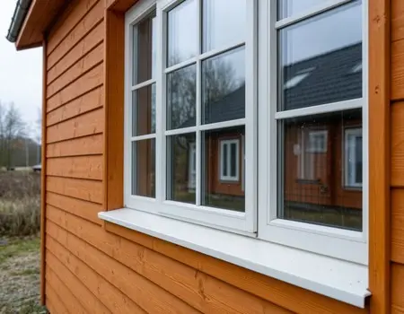 Установка отливов на окна