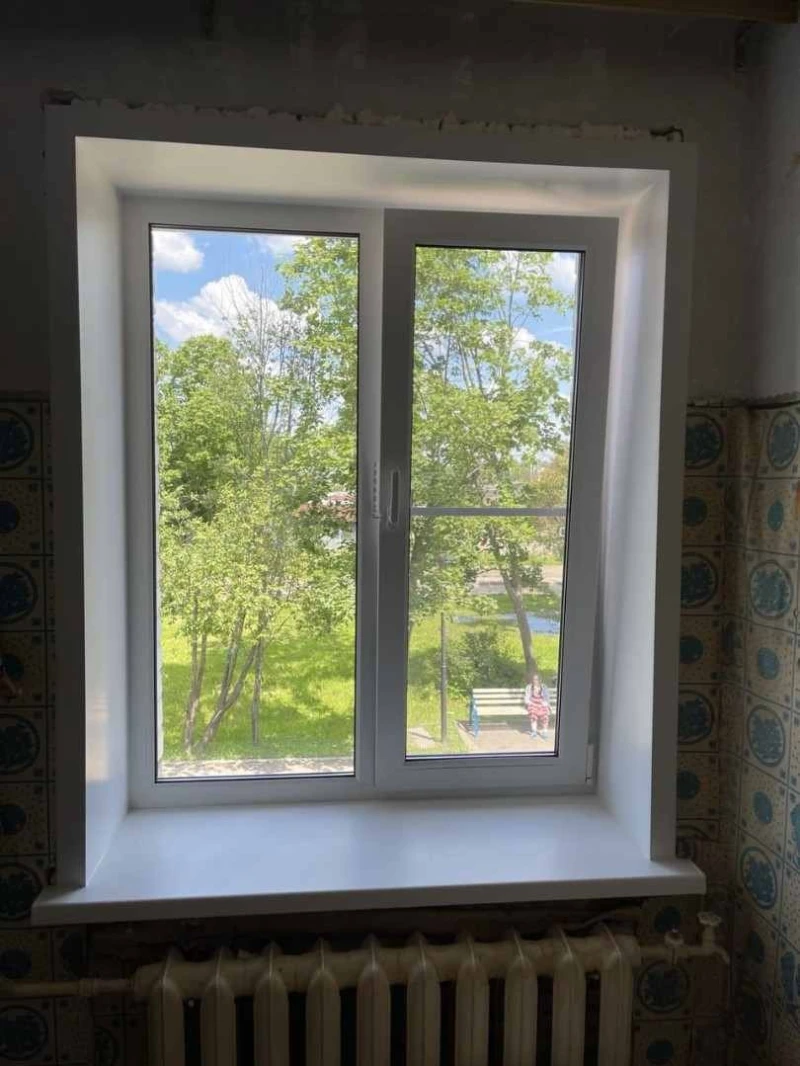 Готовое окно, профиль ВХС 60, Лыткино-4