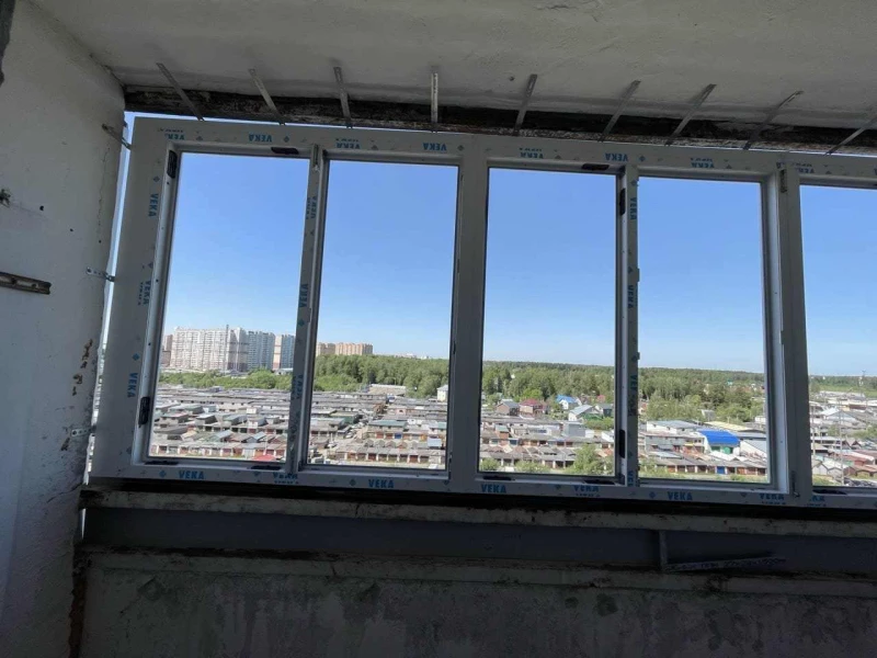Остекление балкона,Зеленоград, к.1418, 2024 г. фото 3
