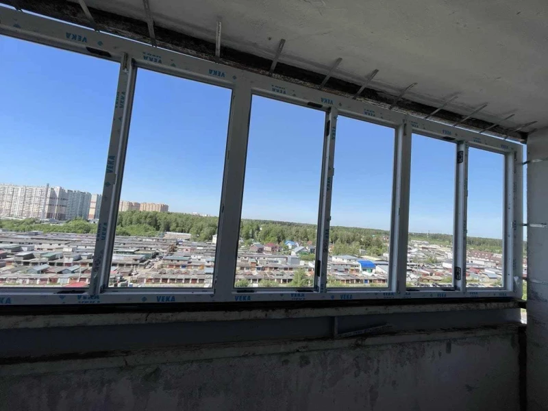 Остекление балкона,Зеленоград, к.1418, 2024 г.