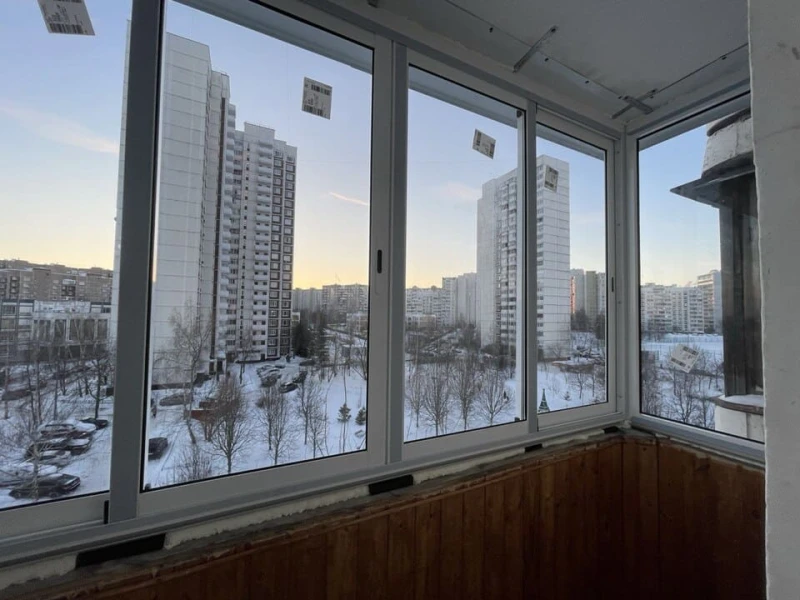 Раздвижная алюминиевая система С 640, Зеленоград