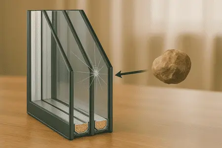 Ударопрочный стеклопакет