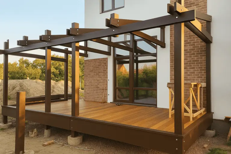 Как остекляется терраса