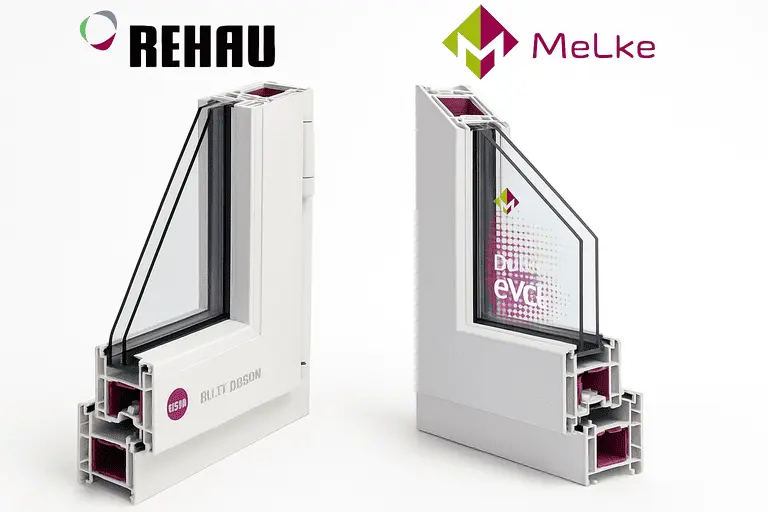Rehau или Melke: какие пластиковые окна выбрать