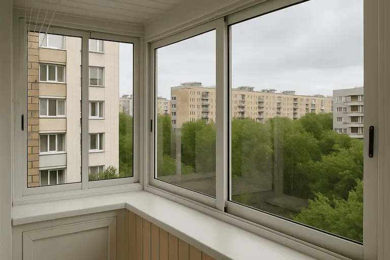 Алюминиевые окна на балкон и лоджию: что выбрать?