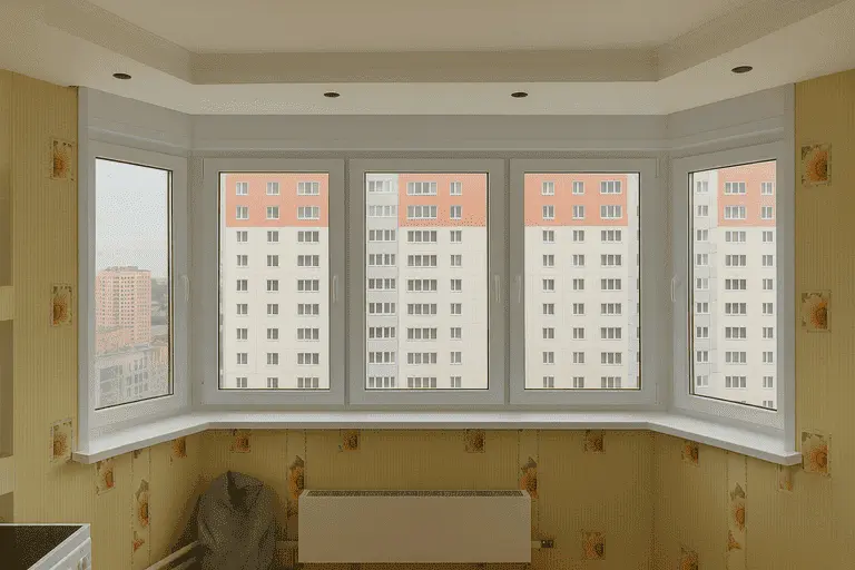 Окна ПВХ эркерные