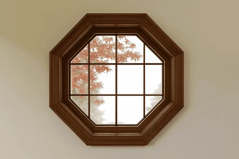 Шестиугольные ПВХ окна