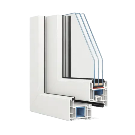 ПВХ профиль veka-Softline 70