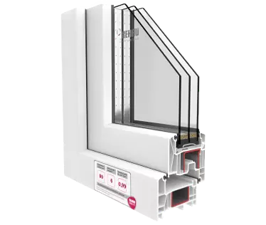 Профиль Rehau-Intelio 80