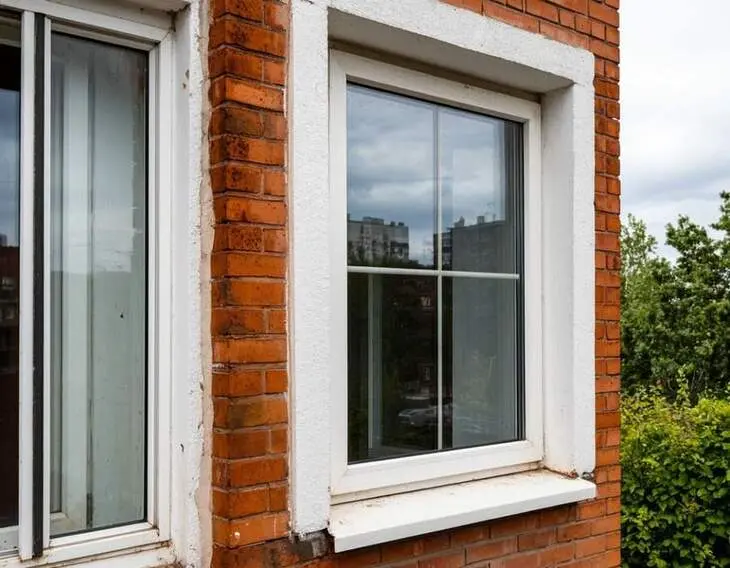 Смазка фурнитуры окна с ржавым отливом