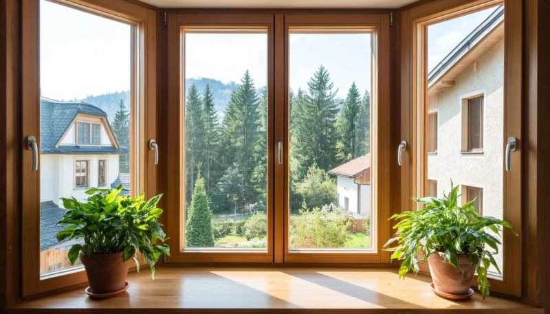 Установленное окно под ключ в частном доме