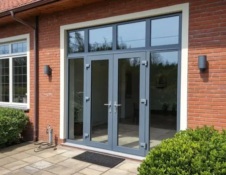 Алюминиевые двери