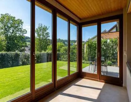 Панорамное остекление террасы