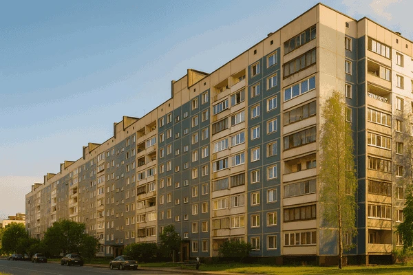 Дом серии Брежневка