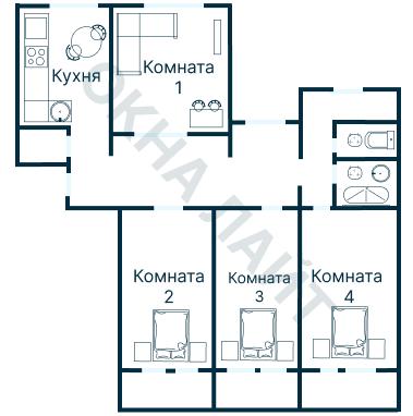 Планировка 1009
