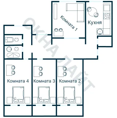 Планировка 1012