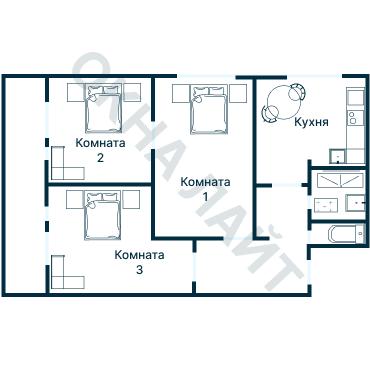 Планировка 1033