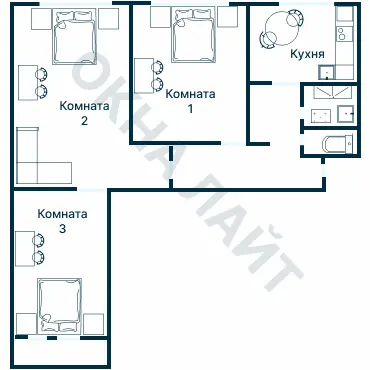 Планировка 1037