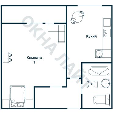 Планировка 1043