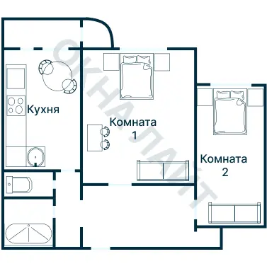 Планировка 1052