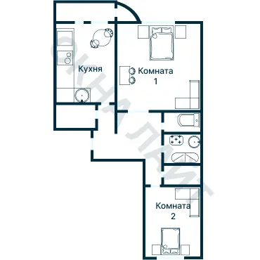 Планировка 1054